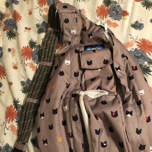 Cat Pattern Kavu Rope Bag